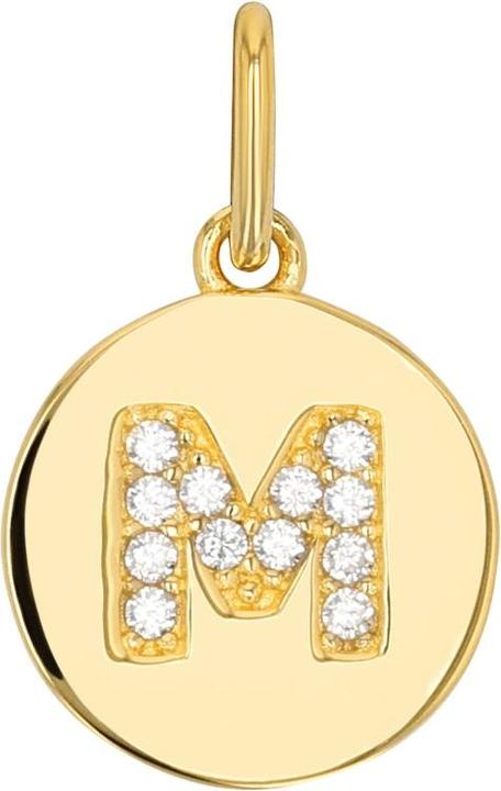 Actual product image Amor Cupid pendant for ladies, 925 Sterling silver, zirconia synth. | M (Silver 925)