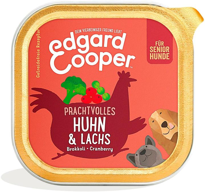 Image du produit Edgard & Cooper Senior avec poulet & saumon (Senior, 11 pcs, 1807 g)