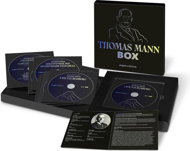 Productafbeelding Thomas-Mann-Box (C. Bernd Zoeker, Peter Matic, Hans Peter Hallwachs, Thomas Sarbacher, Thomas Mann, Boris Aljinovic, Duits)