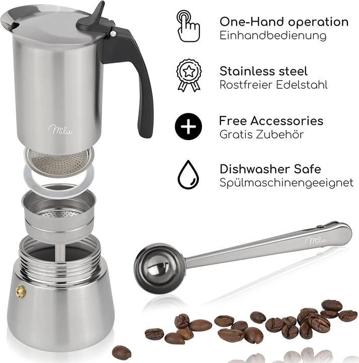 Produktbild Milu Espressokocher Set (6 T.)