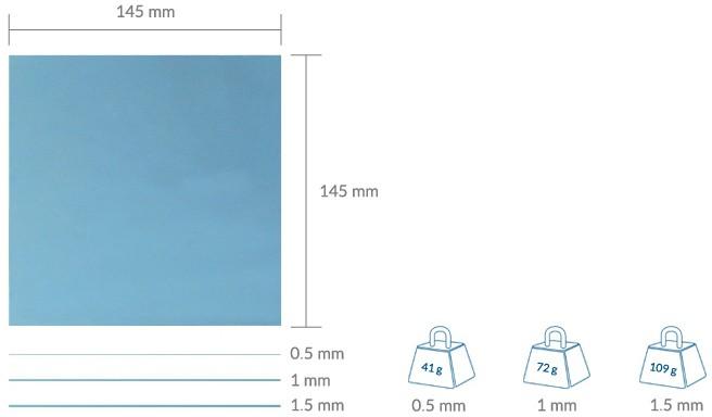 Immagine prodotto Arctic Tampone termico 0,5 mm (0.50 mm, 6 W/m K)