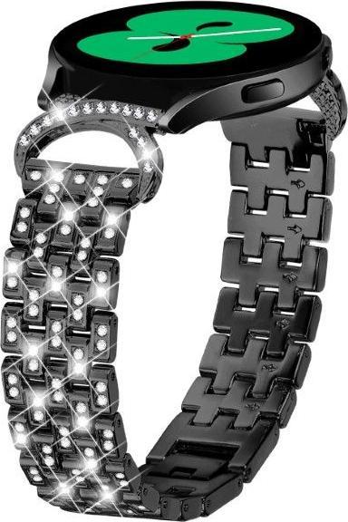 Produktbild MU Style GH Series Glitzersteine Metall Ersatz Armband (20 mm, Metalllegierung)