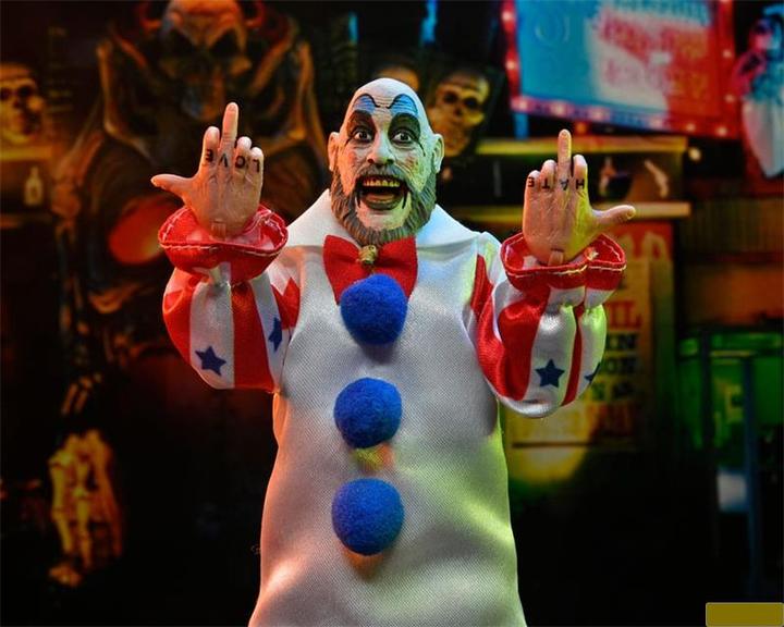 Produktbild Neca La Maison des mille morts figurine Clothed Captain Spaulding 20 cm