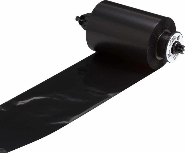 Actual product image Brady IP-R-6202, resin ribbon, black, 83.00 mm x 300.00 m, f. IP printer (8.30 cm, Black)