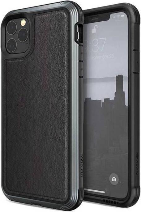 Immagine prodotto Puro DĖKLAS X-Doria Defense Lux in alluminio per iPhone 11 Pro Max (test di caduta da 3 m) (Pelle di (Apple iPhone 11 Pro Max)