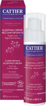 Valeurs nutritives et ingrédients Cattier Tendre Cocon Nuit peaux sèches (50 ml)