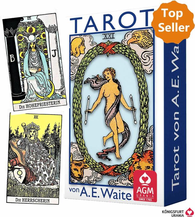 Immagine prodotto Tarot von A.E. Waite (Tedesco, Pamela Colman Smith, Arthur Edward Waite, 2017)