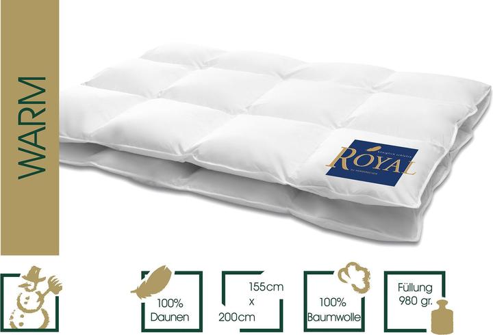 Actual product image Hanskruchen Royal (980 g, 155 x 200 cm)