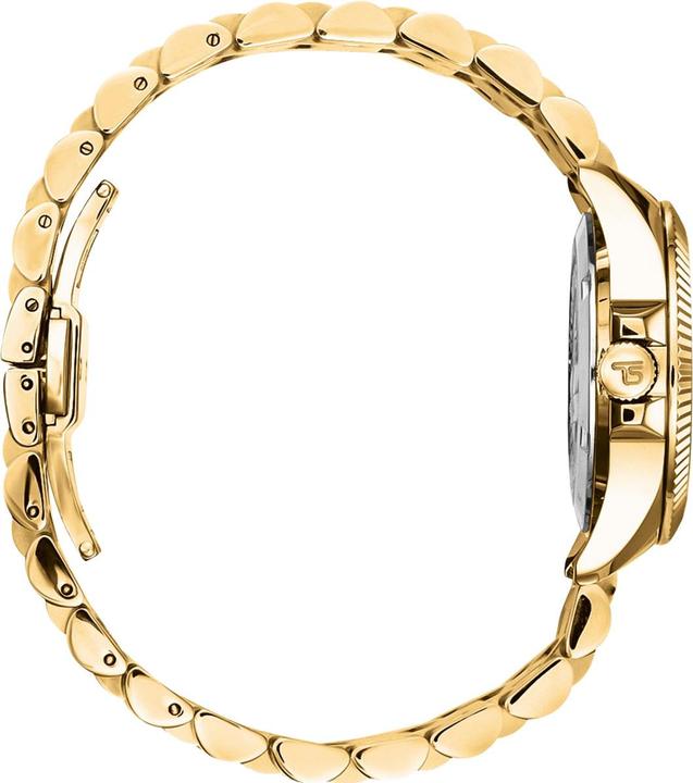 Immagine prodotto Thomas Sabo Damenuhr schwarzes Zifferblatt goldfarben (Orologio da polso analogico, 33 mm)