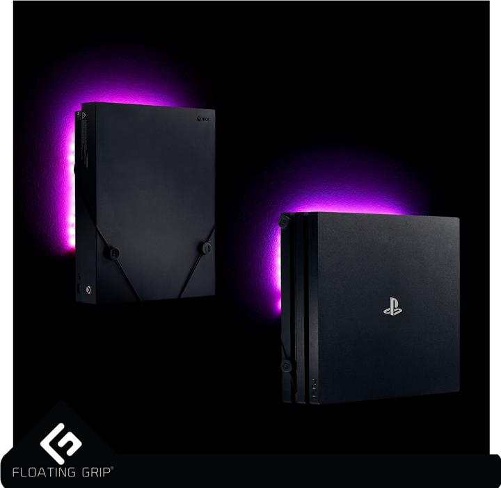 Image du produit Floating Grip Lampe filaire à LED rose - Ajoutez à votre monture (PS4)