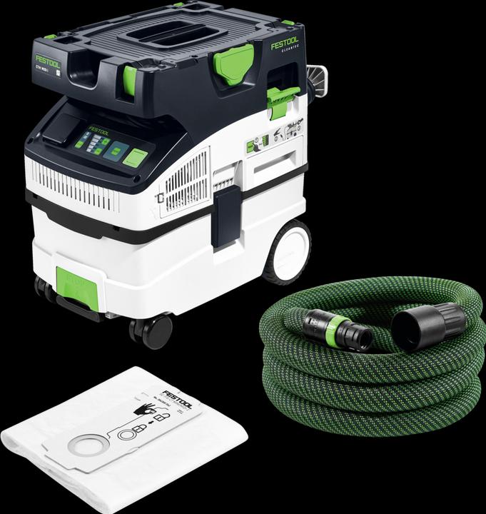 Image du produit Festool Aspirateur mobile CTM MIDI I CLEANTEC (Aspirateur eau et poussière)