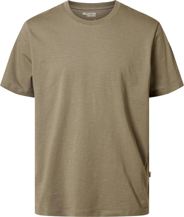 Selected Homme Flammengarn Baumwoll T-Shirt