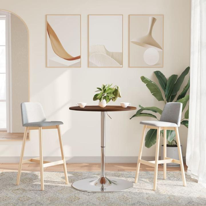 Actual product image VidaXL Bar table Ø60 x 89.5 cm oak