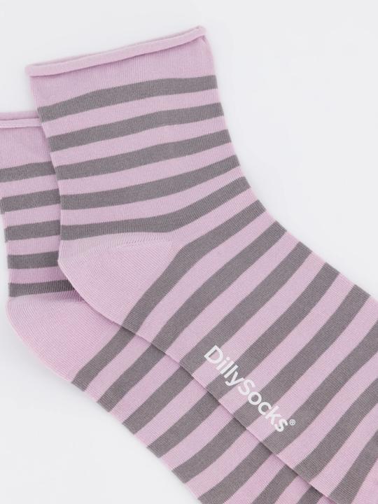 Image du produit DillySocks Stripy Lilac Tones (Une unité par pack, 39 - 41)