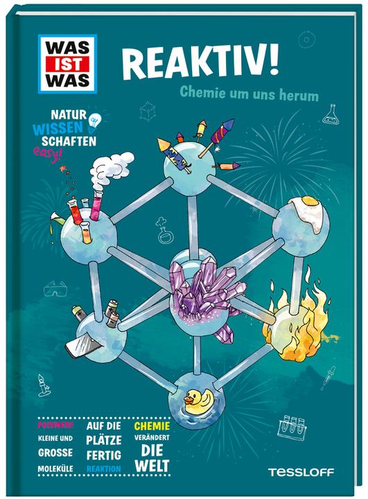 Image du produit Tessloff WAS IST WAS Naturwissenschaften easy! Chemie. Reaktiv! (Allemand, Dr. Manfred Baur, 2022)
