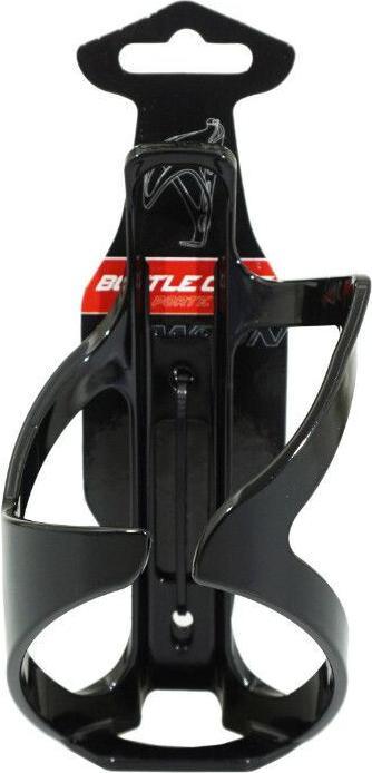 Composite bottle cage with left side exit
