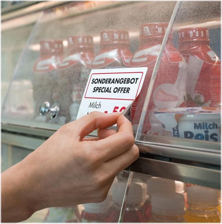 Actual product image HERMA Weatherproof labels A4 removable