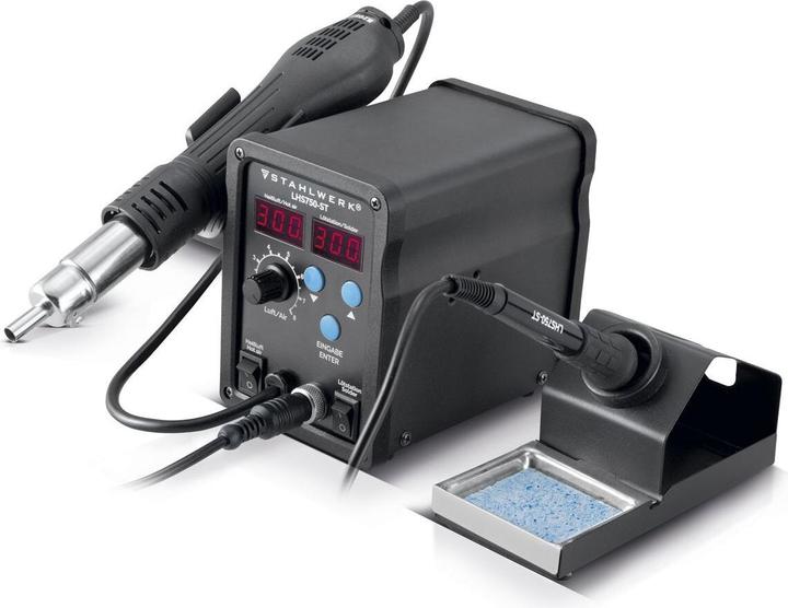 Image du produit Stahlwerk Station de soudage LHS750-ST avec 750 watts en kit complet