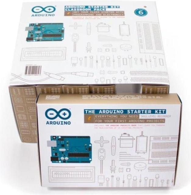 Actual product image Arduino K010007-6P - Starter Kit Classroom Pack ITALIAN