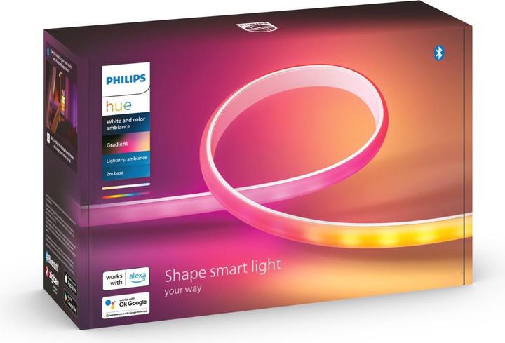 Image du produit Philips Hue Gradient Ambiance kit de base (RGB, 200 cm, Intérieur)