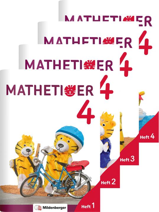 Actual product image Mathetiger 4 - Jahreszeiten-Hefte · Neubearbeitung (German, Eva Schnitzer, Thomas Laubis, Matthias Heidenreich, 2019)