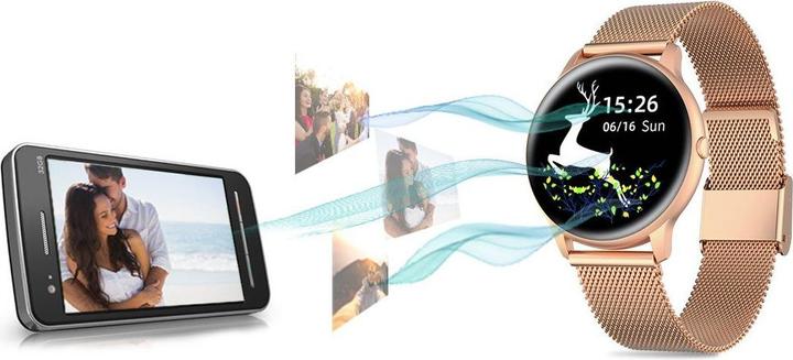 Produktbild Gino Rossi Smartwatch SW015-4 Różowe złoto (SW015-4) (45 mm)