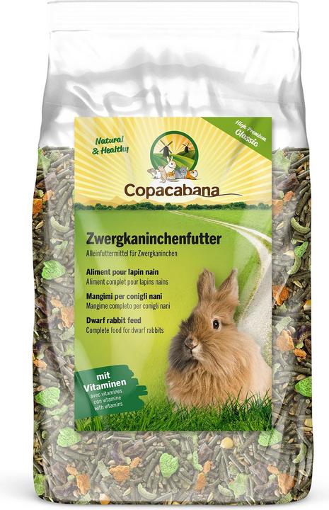 Copacabana Copapacana aliment pour lapin nain 1kg (1 kg, 1 x)