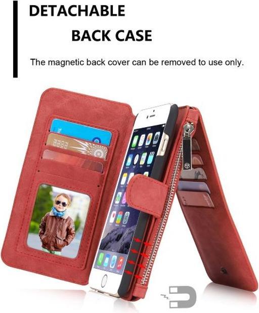Immagine prodotto Caseme Custodia in pelle con portafoglio (Apple iPhone 6s, Apple iPhone 6)