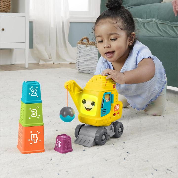 Produktbild Fisher-Price Count & Stack Crane- (D, F, I, E)