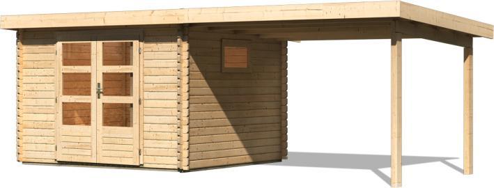 Image du produit Woodfeeling 40mm, Abri de jardin Trittau 3 Set