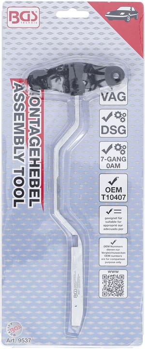 Produktbild BGS Montagehebel für DSG Getriebe für VAG