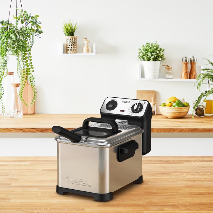 Actual product image Tefal Filtra Pro FR5111 Deep Fryer Single Image Standalone 2400 W Black