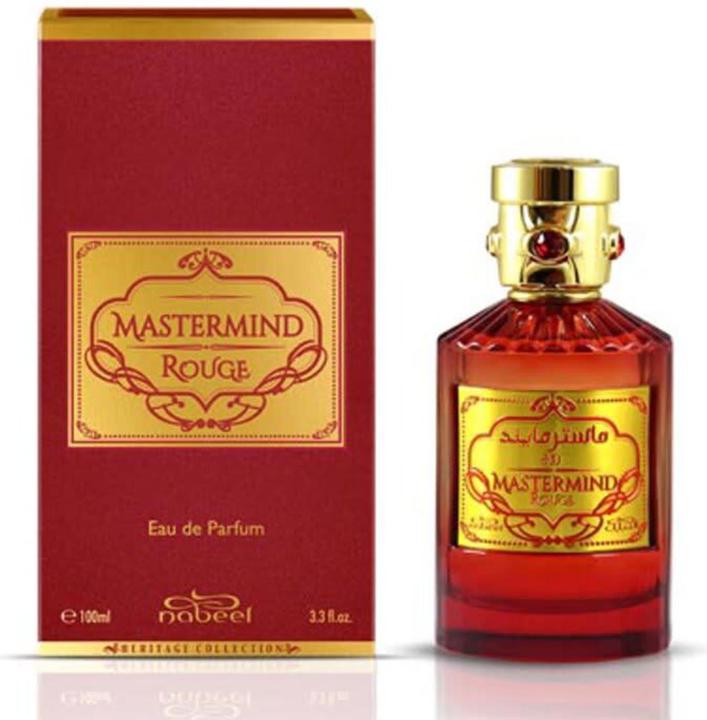 Actual product image Nabeel Mastermind Rouge Eau De Parfum 100ml (Eau de parfum, 100 ml)