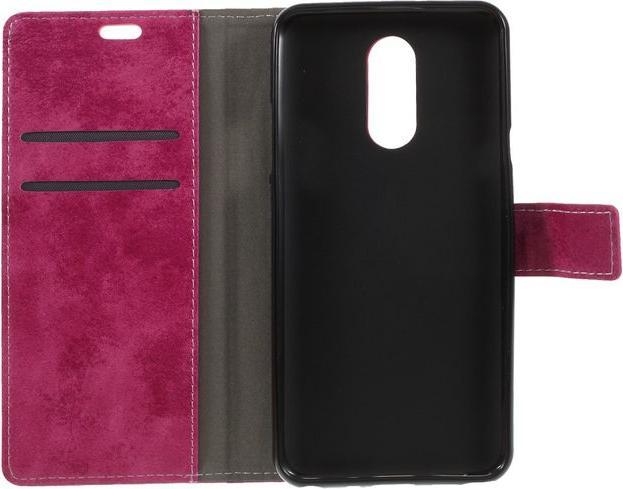 Actual product image MU Style Vintage Leather Bookcover Series (LG Q Stylus, LG Stylo 4)