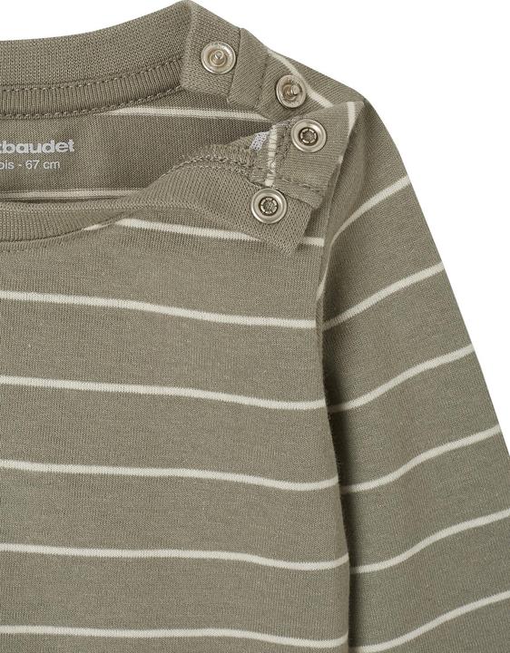 Produktbild Vertbaudet 2er-Pack Baby Shirts BASIC, Print & Streifen (68)