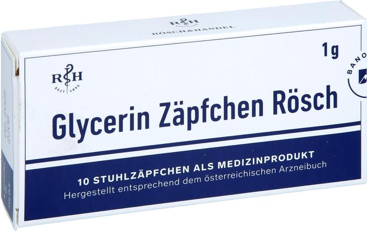 Immagine prodotto Rösch & Handel Supposte di glicerina da 1 g 10 pz. (10 Pezzo/i)
