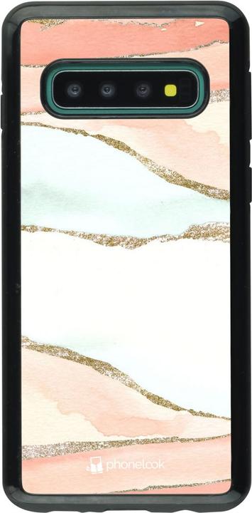 Image du produit PhoneLook Coque Hybrid Armor noir Shimmering Orange (Samsung Galaxy S10+)