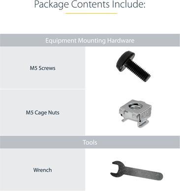 Image du produit StarTech Rails Universels Pour Rack De Serveurs