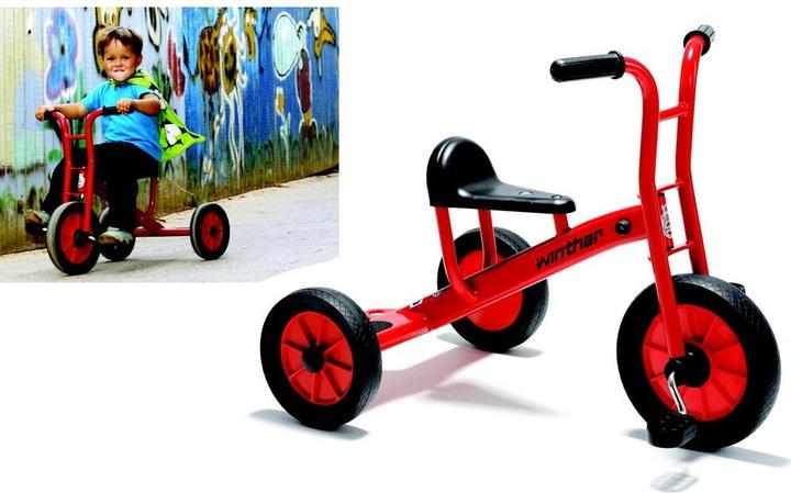 Image du produit Winther 45200 VIKING Tricycle grand (âge : 4-8 ans / hauteur du guidon 69 cm / hauteur du siège 43 cm)