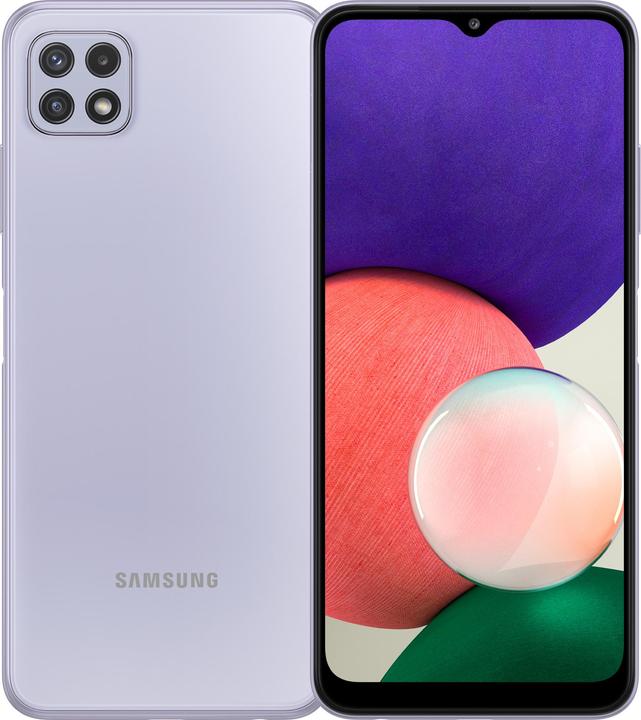 Samsung Galaxy A22 5G EU (128 GB, Violet, 6.60", Dual SIM, 48 Mpx, 5G)