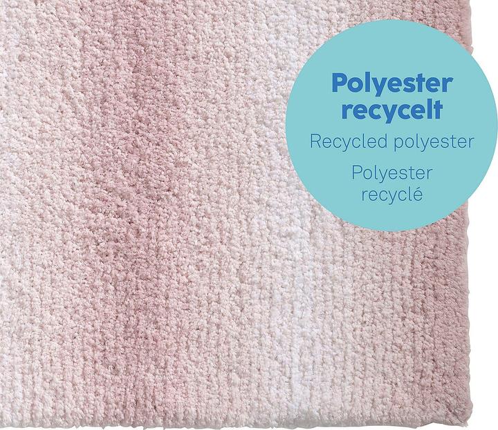 Image du produit Kela Tapis de bain Ombre vieux rosé (100 x 60 cm)