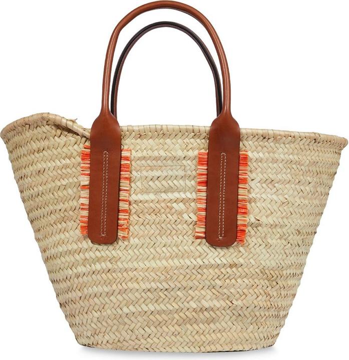 Actual product image The Bridge Clara - carrier bag made of straw and leather