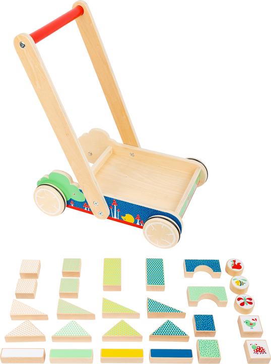 Actual product image small foot Baby walker building blocks Move it