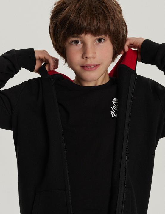Image du produit Dakar HOODY DKR 23 ZIP KID 822 BLK (146, 152)