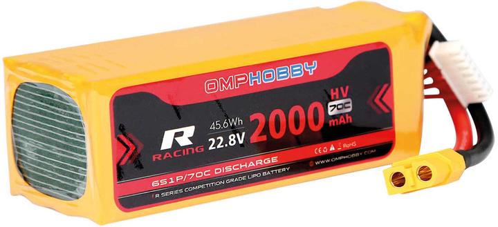 Produktbild OMPHobby HV Lipo 6S 2000mAh # OSHM4049