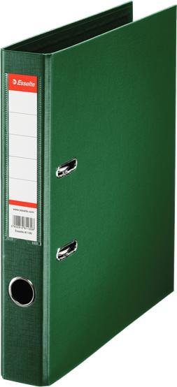 Immagine prodotto Dymo Cartella di plastica standard, DIN A4, 50 mm, verde Copertina laminata internamente ed esternamente (A4, 50 mm, 1 Pezzo/i)