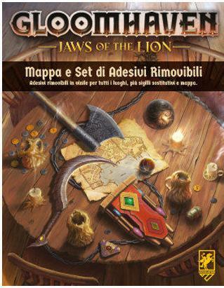 Asmodée Gloomhaven, 2a Ed. - Jaws of the Lion: Removable Sticker Set