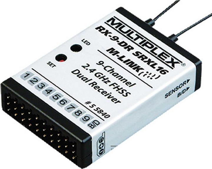 Image du produit Multiplex Récepteur RX-9-DR SRXL16 M-Link