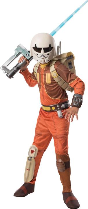 Actual product image Rubies Star Wars Kostüm Box für Kinder mit 4 Kostümen inkl. Lichtschwert (134, 140)