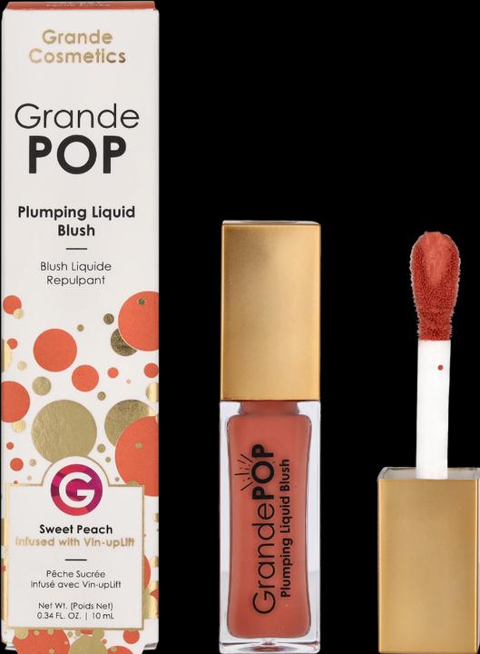 Actual product image Canale Grande GrandePOP Plumping Liquid Blush (Sweet peach)